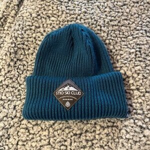 Stio Ski Club Deep Blue Beanie